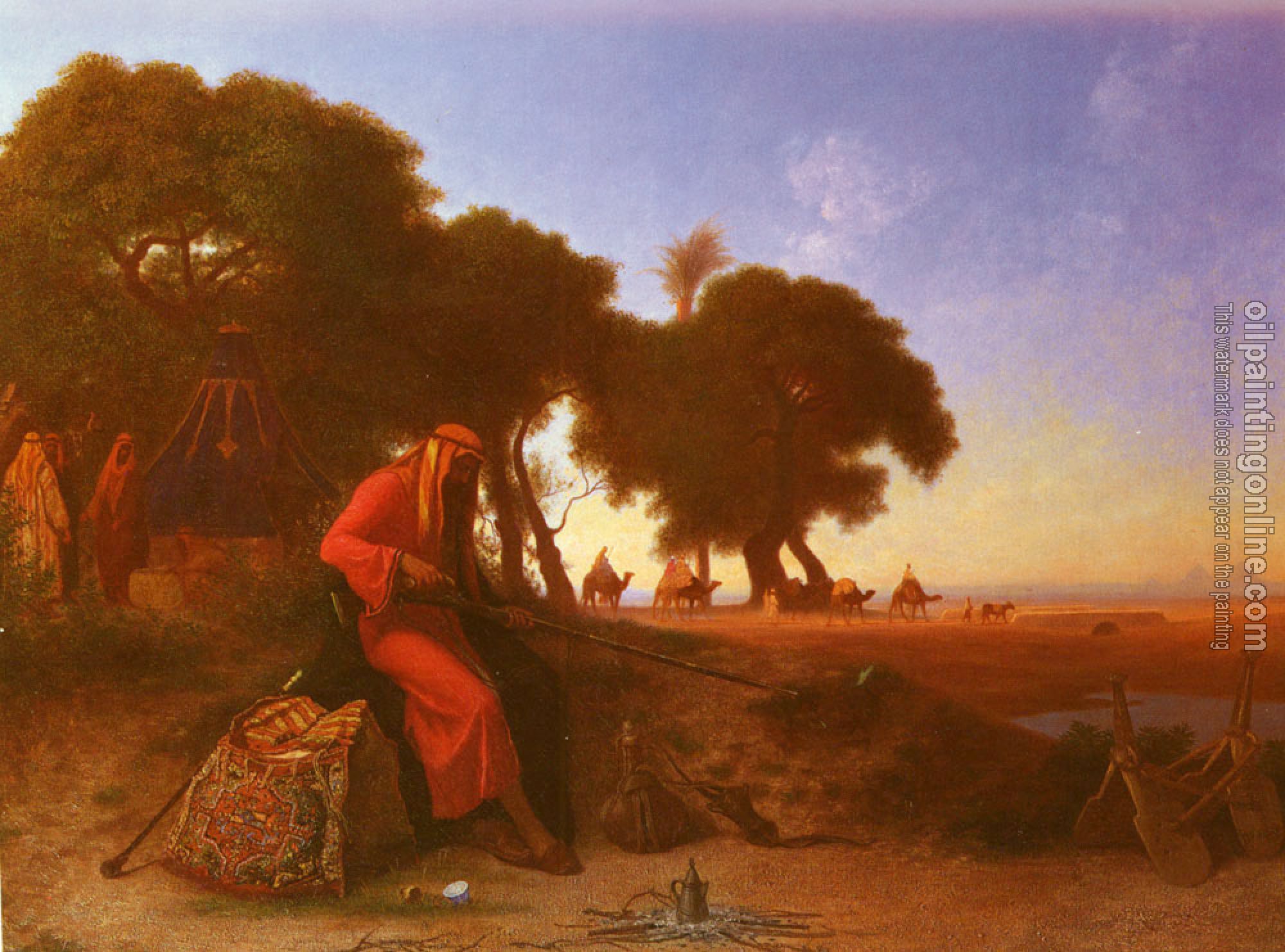 Frere, Charles Theodore - An Arab Encampment